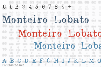 Monteiro Lobato Font