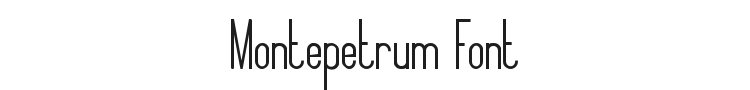 Montepetrum Font