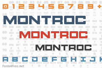 Montroc Font