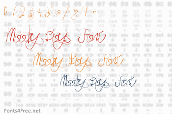 Moody Boys Font