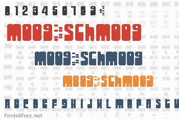 Moog/Schmoog Font