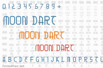 Moon Dart Font