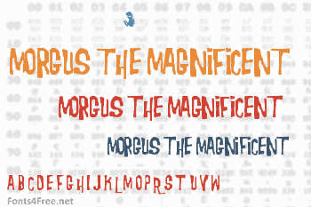 Morgus the Magnificent Font