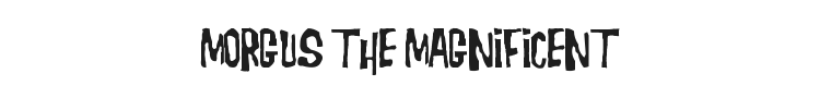 Morgus the Magnificent Font Preview