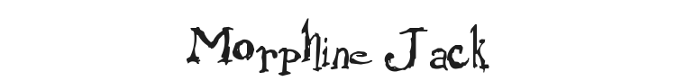 Morphine Jack Font Preview