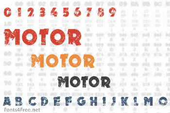 Motor Font