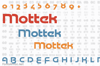 Mottek Font