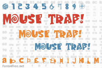 Mouse Trap! Font
