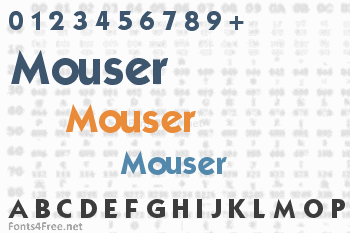 Mouser Font