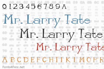 Mr. Larry Tate Font