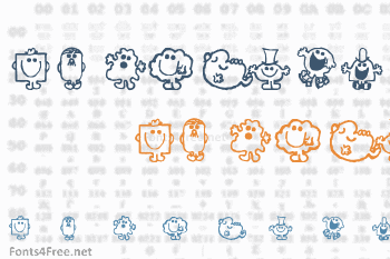 Mr Men Font