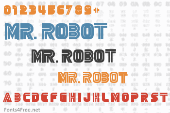 Mr. Robot Font