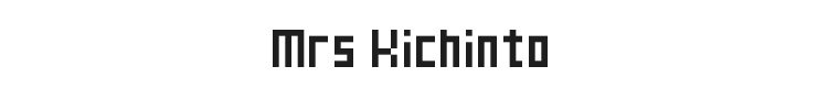 Mrs Kichinto Font Preview