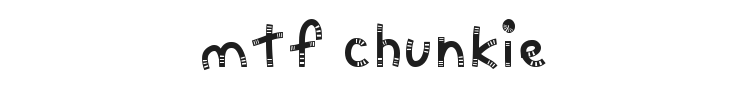 MTF Chunkie Font Preview