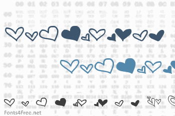 MTF Heart Doodle Font