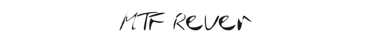 MTF Rever Font Preview