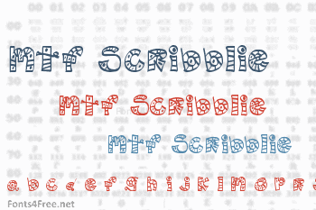 MTF Scribblie Font