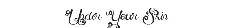 MTF Under Your Skin Font