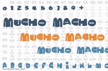 Mucho Macho Font