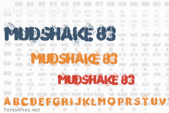 Mudshake 83 Font