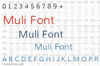 Muli Font