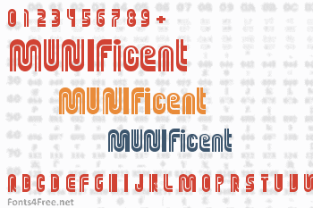 MUNIficent Font