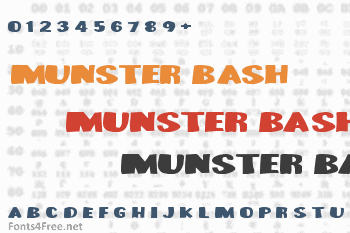 Munster Bash Font