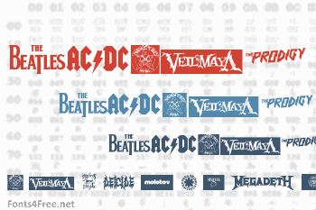 Music Logos Font