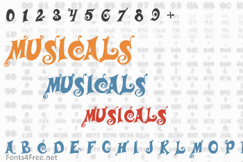 Musicals Font