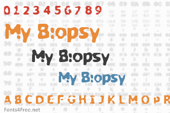 My Biopsy Font