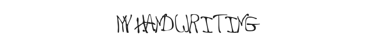 My Handwriting Font Preview