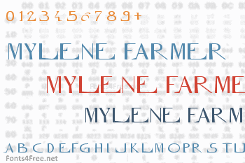 Mylene Farmer Font