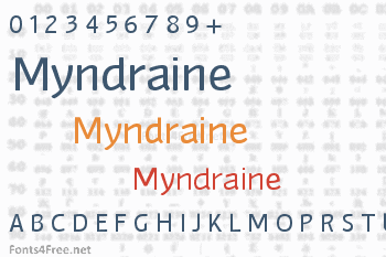 Myndraine Font