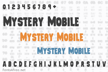 Mystery Mobile Font