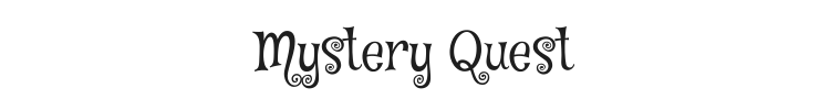 Mystery Quest Font
