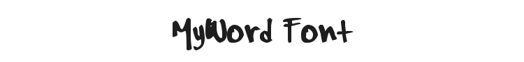 MyWord Font