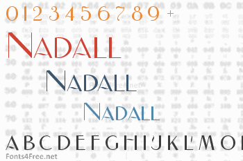 Nadall Font