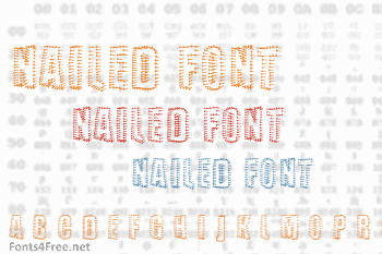 Nailed Font