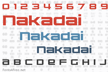 Nakadai Font