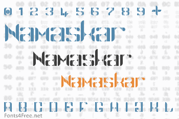 Namaskar Font