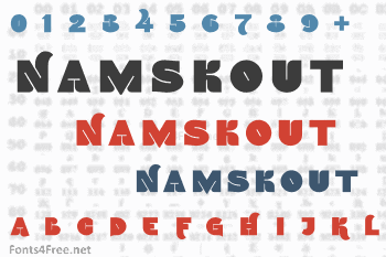 Namskout Font