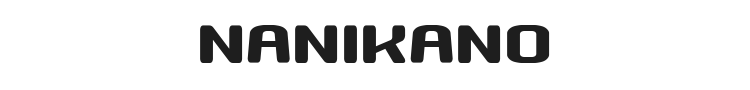 Nanikano Capsule Font