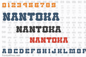 Nantoka Western Font