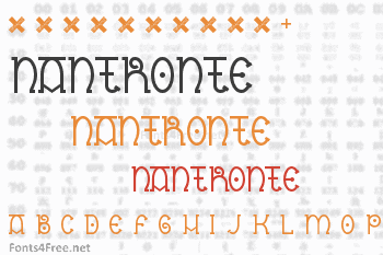 Nantronte Font