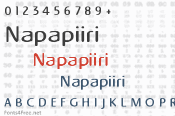 Napapiiri Font