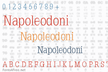 Napoleodoni Font