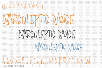 Narcoleptic Dance Font