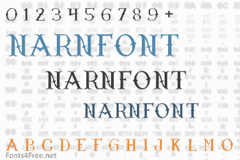 Narnfont Font