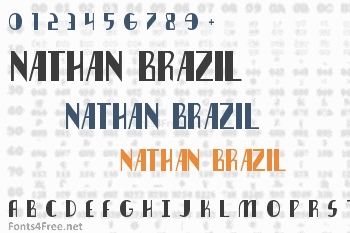 Nathan Brazil Font