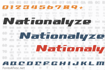 Nationalyze Font